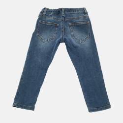 Pre Owned Dolce & Gabbana Kids Blue Denim Jeans 12/18M Waist 18"