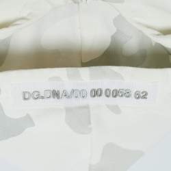 Pre Owned جاكيت دولتشي أند غابانا رمادي قطن بسحّاب للتمويه 6 سنوات