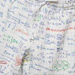 Pre Owned بنطلون دولتشي أند غابانا قطن أسود بحزام شعار مقاسات صغير - سمول