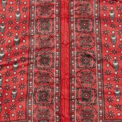 مملوكة مسبقًا Dolce & Gabbana Kids Red Owl Printed Gillet Size 9/10 Yrs