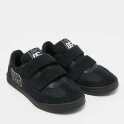 مملوكة مسبقًا حذاء رياضي دولتشي أند غابانا شبكة سوداء سورينتو منخفض من أعلى مقاس 41