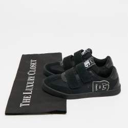 مملوكة مسبقًا حذاء رياضي دولتشي أند غابانا شبكة سوداء سورينتو منخفض من أعلى مقاس 41