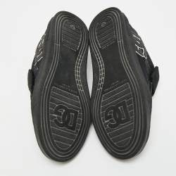 مملوكة مسبقًا حذاء رياضي دولتشي أند غابانا شبكة سوداء سورينتو منخفض من أعلى مقاس 41