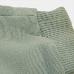 Pre Owned هودي وشورت دولتشي أند غابانا لايت جرين جيرسي بشعار بليت مقاس 18-24 شهر