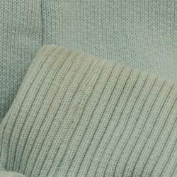 Pre Owned هودي وشورت دولتشي أند غابانا لايت جرين جيرسي بشعار بليت مقاس 18-24 شهر