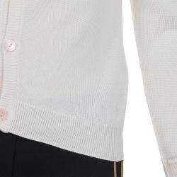 Dolce & Gabbana Beige Hooded Cardigan 4 Yrs