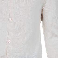 Dolce & Gabbana Beige Hooded Cardigan 4 Yrs