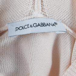 Dolce & Gabbana Beige Hooded Cardigan 4 Yrs