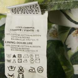 Pre Owned Dolce & Gabbana Kids Multicolor Floral Print Cotton Dress 3 Yrs