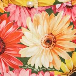 Dolce & Gabbana Multicolor Floral Cotton Shorts 4-5 Yrs 