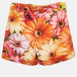 Dolce & Gabbana Multicolor Floral Cotton Shorts 4-5 Yrs 