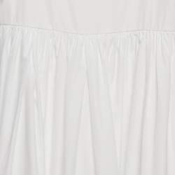Dolce & Gabbana Kids White Lace Trim Cotton Dress 11 Yrs 