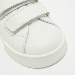 Pre Owned Dolce & Gabbana Multicolor Leather Portofino Sneakers Size 23