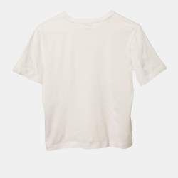 Dolce & Gabbana Kids White DG Charm Jersey T-Shirt 11/12 Yrs