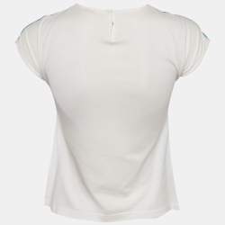 Pre Owned Dolce & Gabbana Blue Venezia Printed Cotton Top 8 Years