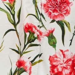 مملوكة مسبقًا بلوزة للأطفال دولتشي وغابانا بيضاء قطنية برباط 4 سنوات