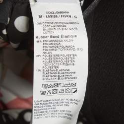 Pre Owned تنورة ميدي قطنية مطبوعة كابري حصرية دولتشي أند غابانا كيدز 9/10 سنوات