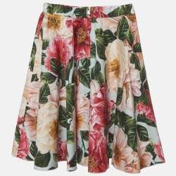 مملوكة مسبقًا Dolce & Gabbana Pink Floral Printed Cotton Skirt 6 Years