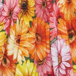 Dolce & Gabbana Multicolor Floral Printed Cotton Poplin Dress (11-12 Yrs)