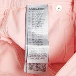 Pre Owned Dsquared2 Kids Pink Denim Junior Mädchen Shorts 8Yrs