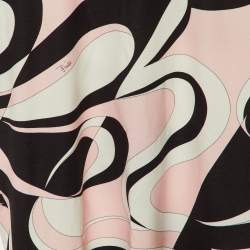 Emilio Pucci Kids Pink Iride Print Jersey Tunic Dress Size 6 Yrs