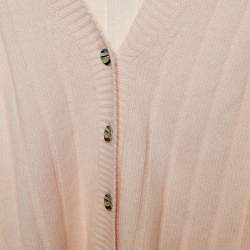 Emilio Pucci Kids Pink Wool Knit Cardigan Size 6 Yrs