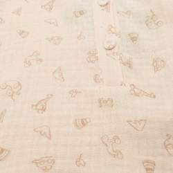 Emporio Armani Kids Pink Printed Cotton Top and Pants Set 6M