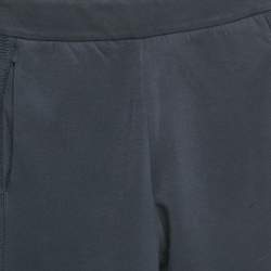 Pre Owned بنطلون رياضي إمبريو أرماني أطفال كحلي قطن مقاس 10 سنوات