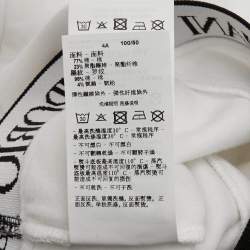 Pre Owned Emporio Armani Kids Cotton Logo Waistband Set 4/6Yrs