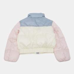 Pre Owned Emporio Armani Multicolour Nylon Puffer jacket 8Yrs