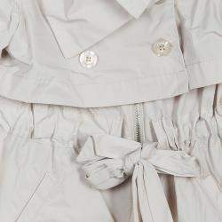 Scervino Street Girls Beige Trench Coat 6 Yrs 