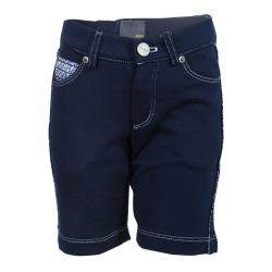 Fendi Kids Navy Blue Zucchino Detail Shorts 8 Yrs 