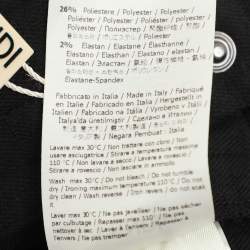 Fendi Black FF Motif Cotton Long Sleeved Jacket 6Yrs