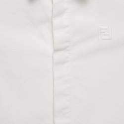 Fendi Kids White Cotton Blend Shirt 18M