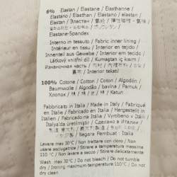 مملوكة مسبقًا Fendi Light Beige Stretch Cotton Jumpsuit 3 Months