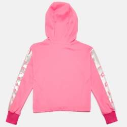 Fendi Kids Pink Nicki Minaj Print Jersey Hoodie 10 Yrs