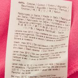Fendi Kids Pink Nicki Minaj Print Jersey Hoodie 10 Yrs