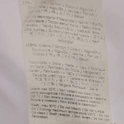 Pre Owned Fendi Kids Pink/White Jersey Logo Embroidered Dress 7 Yrs