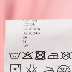 Pre Owned Fendi Kids Pink Jersey Track Tracksuit 8 Yrs