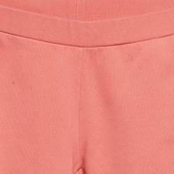 مملوكة مسبقًا Fendi Kids Pink FF Side Stripe Jersey Joggers 8Yrs