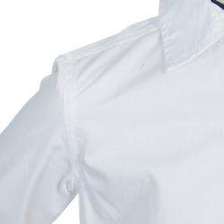 GF Ferre White Checked Detail Shirt 6 Yrs 