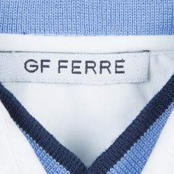 GF Ferre White Checked Detail Shirt 6 Yrs 