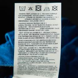 Pre Owned Armani Junior Blue Cotton Bermuda Shorts 6 Yrs