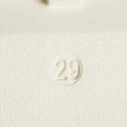 مملوكة مسبقًا حذاء رياضي جوسيبي زانوتي جلد نقشة ثعبان رصاصي رباط علوي مقاس 37.5