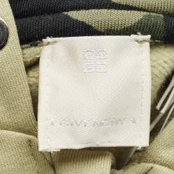 Givenchy Kids Green Logo Embroidery Cotton Knit Hoodie and Sweatpants Set 6 M