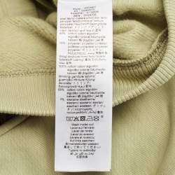 Givenchy Kids Green Logo Embroidery Cotton Knit Hoodie and Sweatpants Set 6 M