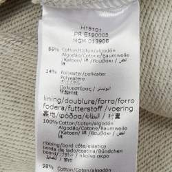 Pre Owned Givenchy Kids Grey Logo Embroidered Cotton Hoodie 6Yrs
