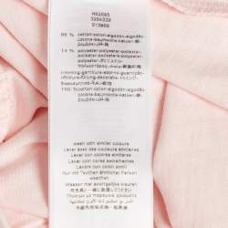 Pre Owned Givenchy Kids Pink Monogram Cotton Dress 9M