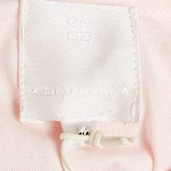 Pre Owned Givenchy Kids Pink Monogram Cotton Dress 9M