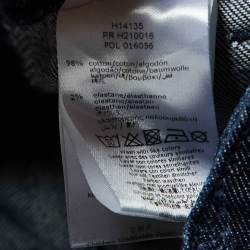 Givenchy Blue Logo Pattern Denim Jeans 6 Yrs